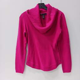 INC International Concepts Women's Pink Cowl Neck Sweater Size M NWT