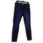 Womens Blue Denim Medium Wash Pocket Stretch Skinny Leg Jeans Size 15/33 image number 1