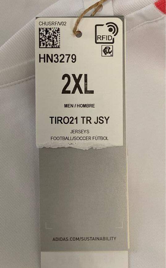 Adidas White Jersey - Size XXL image number 5