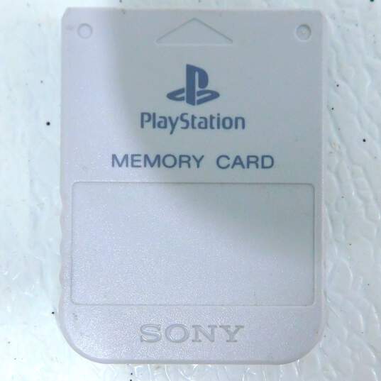 4ct PS1 PS ONE Memory Card Lot image number 8