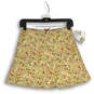 NWT Womens Multicolor Floral Pull-On Classic Mini Skirt Size Small image number 2