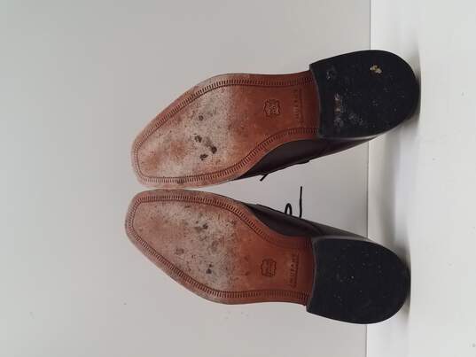 J Murphy Burgundy Oxford Dress Shoes Men's Size 9.5 image number 5