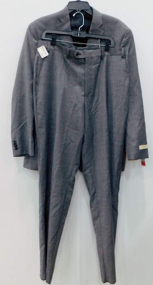 Michael Kors Men's 2 Piece Grey Wool Suit Pants and Jacket image number 3