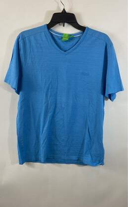 Hugo Boss Blue T-Shirt - Size X Large