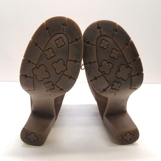 Timberland Allington Brown Nubuck Heeled Boots Women's Size 10M image number 6