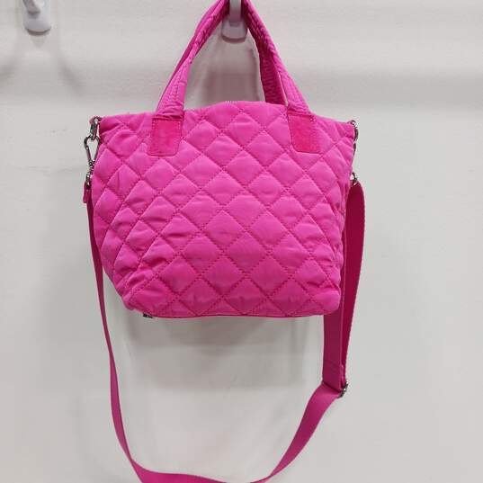 Pink Quilted Handbag image number 2