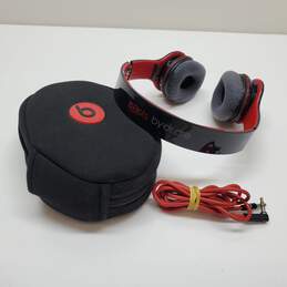 Beats by Dr. Dre Solo HD Wired Headphones Black/Red For Parts/Repair