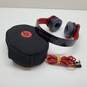 Beats by Dr. Dre Solo HD Wired Headphones Black/Red For Parts/Repair image number 1