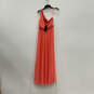 NWT Womens Pink Daniele Embellished One Shoulder Side Zip Ball Gown Size 4 image number 1