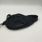 Mens Black Adjustable Strap Buckle Zipper Inner Pockets Fanny Pack image number 1