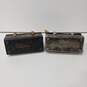 Pair Vintage Black Thermos Lunchbox image number 2