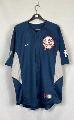 Nike Blue Baseball Jersey - Size XXL