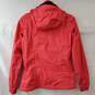 The North Face HyVent Hooded Zip Red Jacket Women's SP image number 2