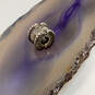 Designer Pandora S925 ALE Sterling Silver Edge Clip Stopper Beaded Charm image number 1