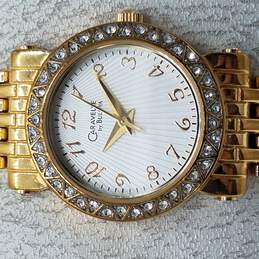 Caravelle By Bulova C9342112 Gold Tone Watch NOT RUNNING