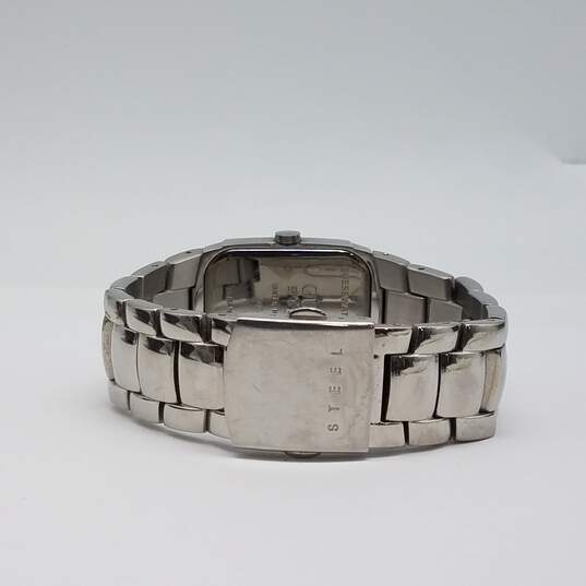 Vintage Guess 28mm Solid Stainless Steel Bracelet Quartz Watch image number 4