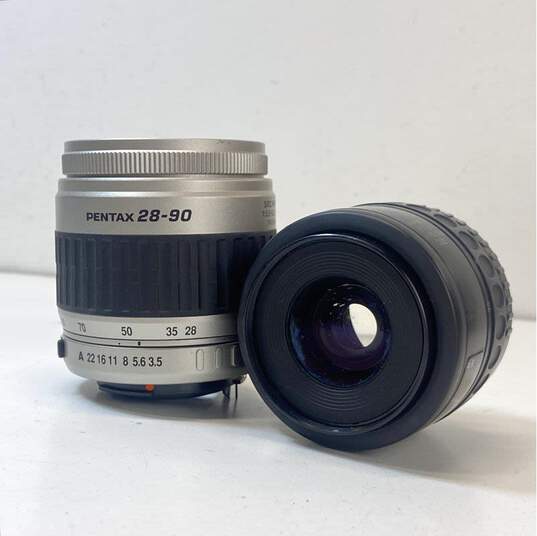 Lot of 2 Assorted SMC Pentax-FA Camera Lenses image number 1