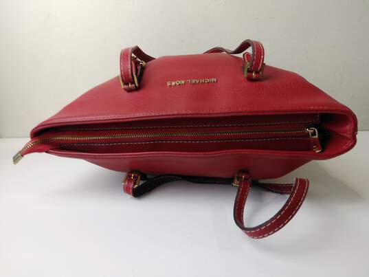 Women's Red  Jet Set Travel Tote Bag image number 4