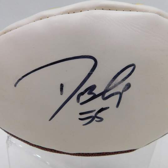 Desmond Bishop Autographed Green Bay Packers Football image number 3