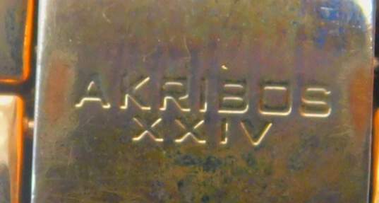 Akribos XXIV AK678RG & AK514RG Rose Gold Tone Women's Dress Watches 155.7g image number 6