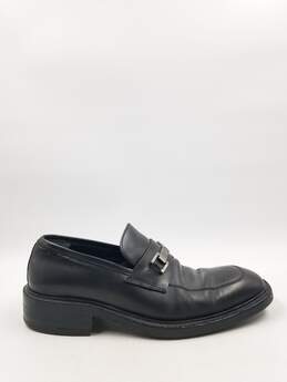 Gucci Horsebit Square Black Loafers M 8D COA