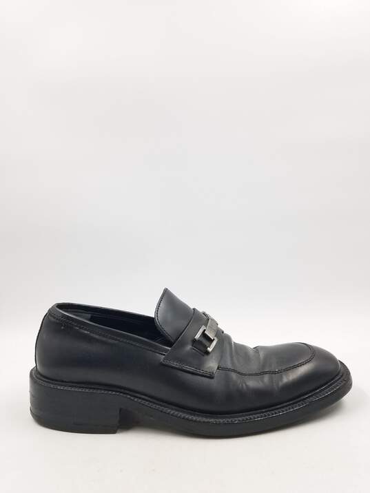 Gucci Horsebit Square Black Loafers M 8D COA image number 1