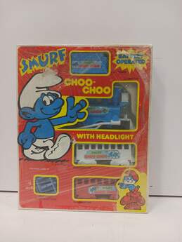 Vintage 1981 Smurf Choo-Choo Train Set New