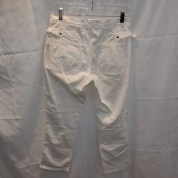 Anthropologie White Jeans Women's Size 27 alternative image