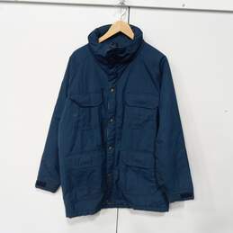 Woolrich Men's Navy Blue Jacket Size L