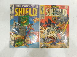 (6) Marvel Nick Fury Agent of SHIELD Silver Age Comic Books alternative image