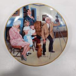 Vintage 1985 Gorham Family Portrait Collectors Plate by Michael Hagel