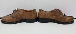 Allen Edmond Men's Brown Leather Dress shoe Size 39 alternative image
