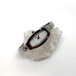 Designer Fossil F2 ES-9338 Oval Crystal Dial Bracelet Strap Analog Wristwatch