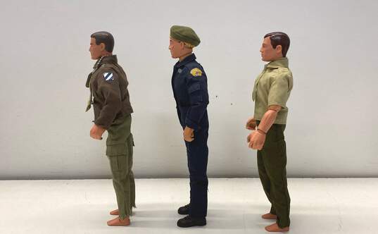Vintage 1990's Lot Of 3 Assorted 11.5 In. Tall G.I. Joe Action Figures image number 4