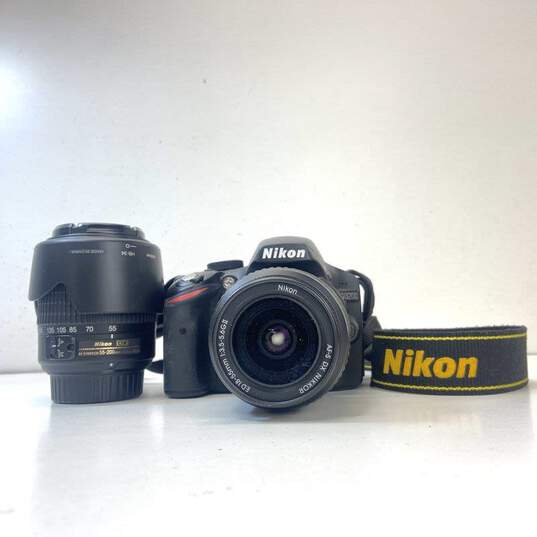 Nikon D3200 24.2MP Digital SLR Camera with 2 Lenses image number 1