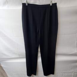 Misook Black Acrylic Pants Size L alternative image