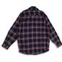 APT. 9 Mens Purple Plaid Long Sleeve Spread Collar Button-Up Shirt Size 2XB image number 2