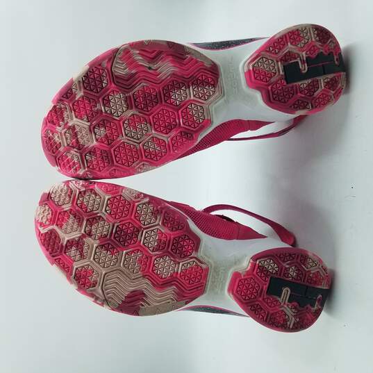 Nike Lebron Soldier 9 'Think Pink' Sneakers Men's Sz 13 image number 5