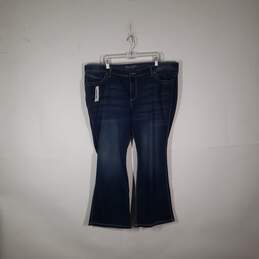 NWT Womens The Ultimate Riding Mid-Rise Bootcut Leg Jeans Size 24X30