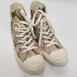 Converse Unisex Snake Print Chuck Taylor High Top Sneakers Youth M4.5/W6.5 alternative image