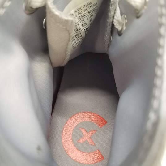 Converse X Lay Zhang Chuck 70 High Sneakers Pale Grey 8.5 image number 8