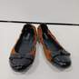Woman's Brown & Black Suede Paul Green Slip On Flats Size  7 image number 1