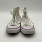 Womens Chuck Taylor All Star Hi 544882F White Lace-Up Sneaker Shoes Size 10 image number 1