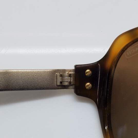 AUTHENTICATED COACH L039 ANNETTE TORTOISE SUNGLASSES image number 5