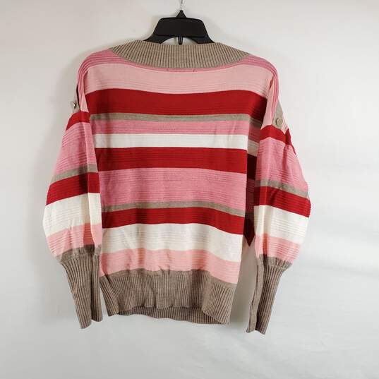 New York & Company Women Multi Color Sweater XS NWT image number 2