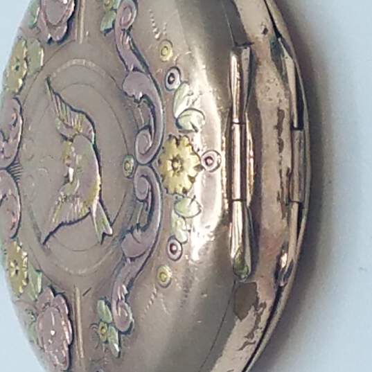 Vintage Elgin Gold Filled Wind-Up Pocket Watch image number 8