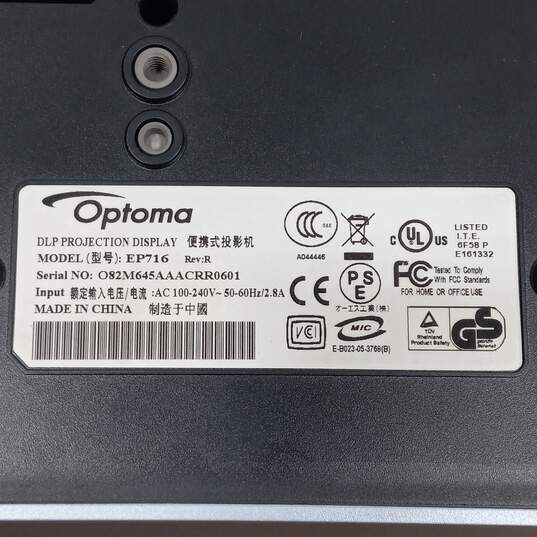 Optoma DLP Projector Display & Case image number 8