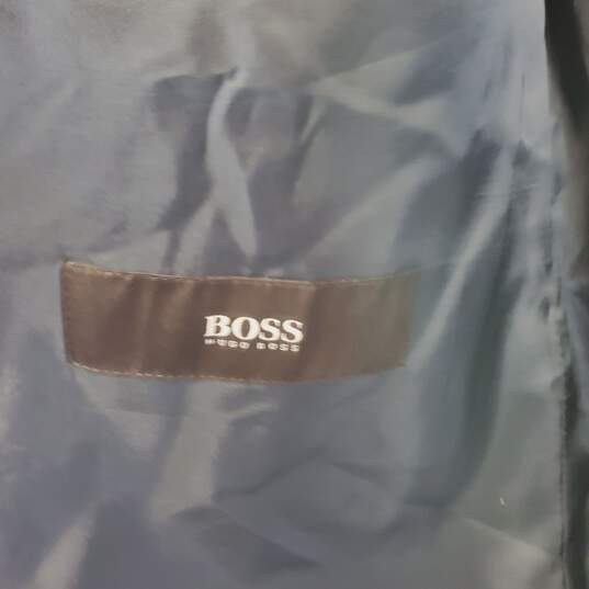 Boss Hugo Boss Men Blue Blazer Jacket 44R image number 3