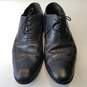 Hugo Black Oxford Dress Shoes Size 11 image number 9