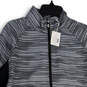 NWT Womens Gray Long Sleeve Full-Zip Activewear Jacket Size Large image number 3